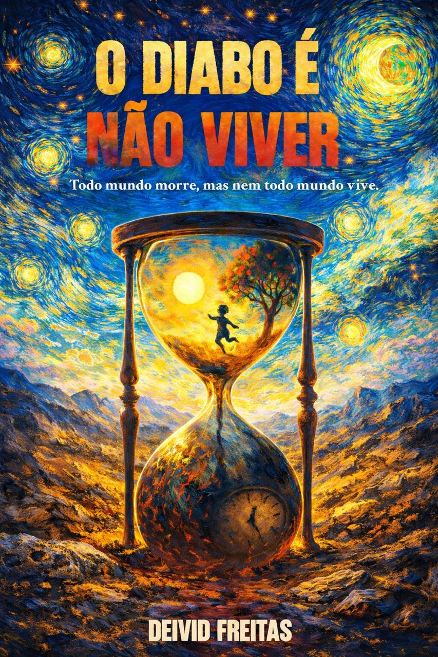 Capa do livro O Diabo é Não Viver, de Deivid Freitas
